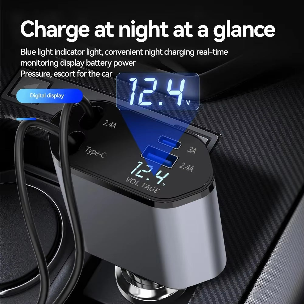 Extendable Car Charger