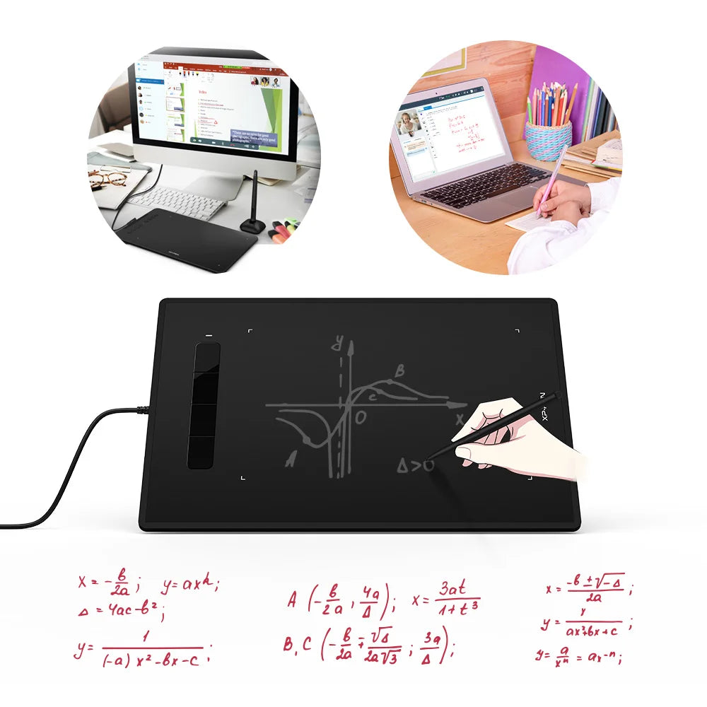 XPPen Star G960S/S Plus Graphics Tablet Digital Drawing Tablet 8192 Levels Support Windows MAC Pen Tablet Online Education