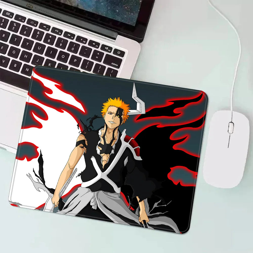 BLEACH Ichigo Anime Gaming Mouse Pad XS Small Mousepad For PC Gamer Desktop Decoration Office Mouse Mat Deskmat Rug