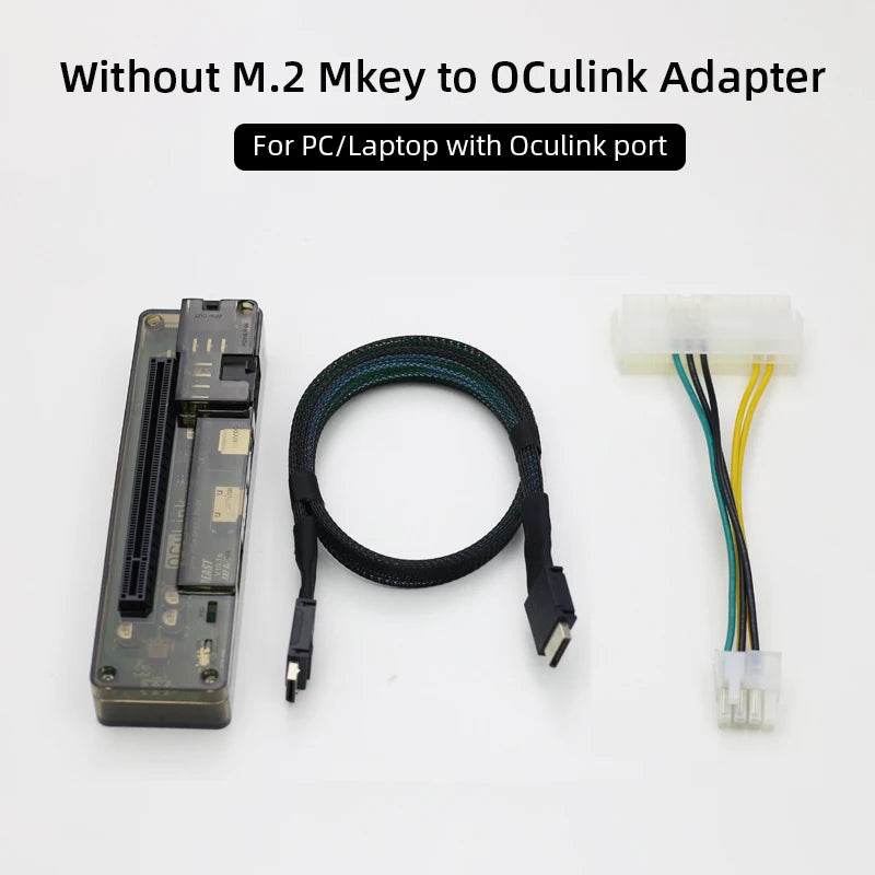 EXP GDC OCuLink High Speed GPU Dock PCIe 4.0 x4 Mini PC Notebook Laptop to External Graphic Card Adapter M.2 Mkey to OCuLink