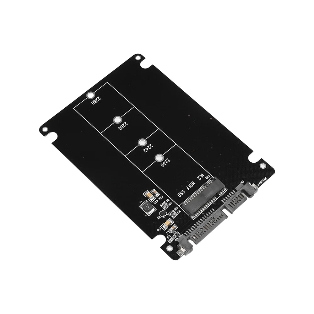 SATA3.0 6Gbps M.2 NGFF To SATA3.0 Adapter Card M2 NGFF SSD To SATA3 External Hard Drive Box Hard Disk Adapter Board