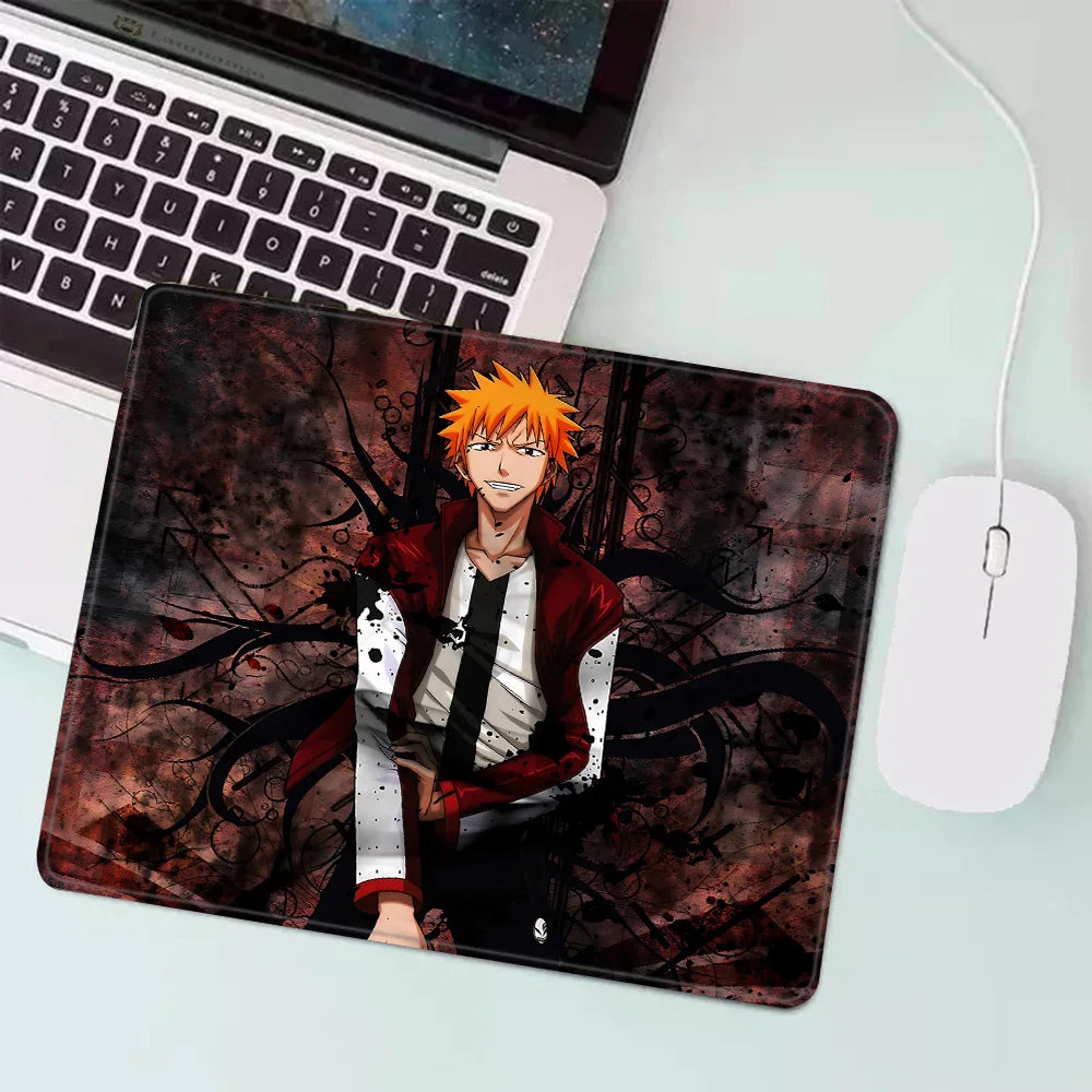 BLEACH Ichigo Anime Gaming Mouse Pad XS Small Mousepad For PC Gamer Desktop Decoration Office Mouse Mat Deskmat Rug