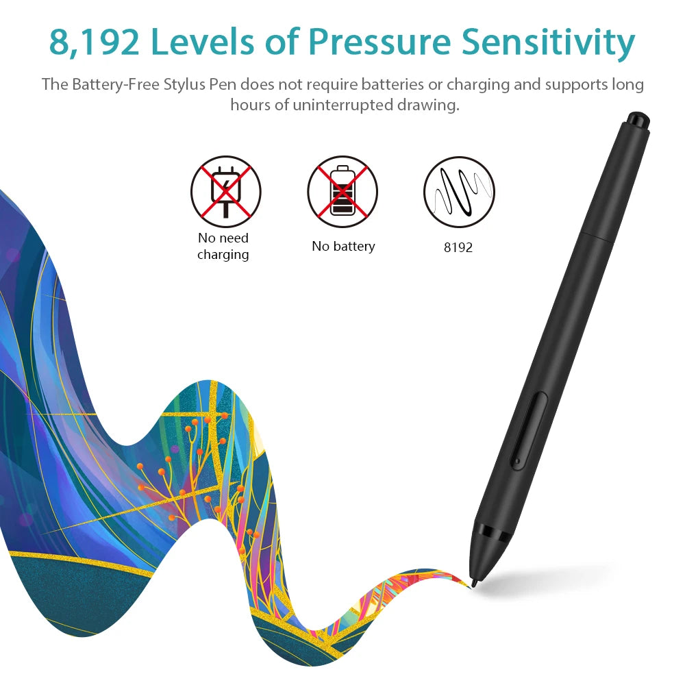 XPPen Star G960S/S Plus Graphics Tablet Digital Drawing Tablet 8192 Levels Support Windows MAC Pen Tablet Online Education