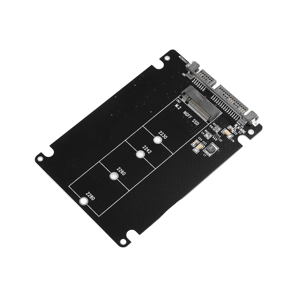 SATA3.0 6Gbps M.2 NGFF To SATA3.0 Adapter Card M2 NGFF SSD To SATA3 External Hard Drive Box Hard Disk Adapter Board