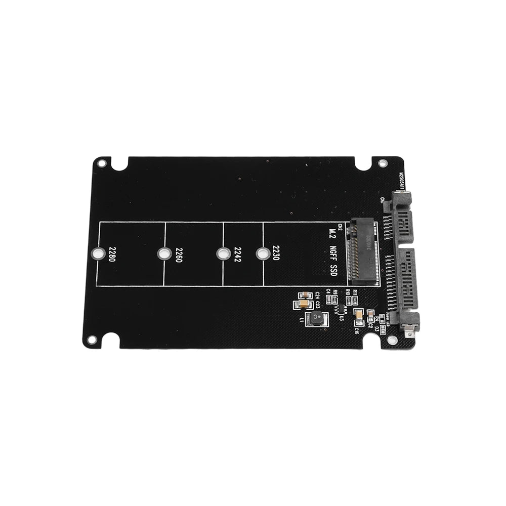 SATA3.0 6Gbps M.2 NGFF To SATA3.0 Adapter Card M2 NGFF SSD To SATA3 External Hard Drive Box Hard Disk Adapter Board