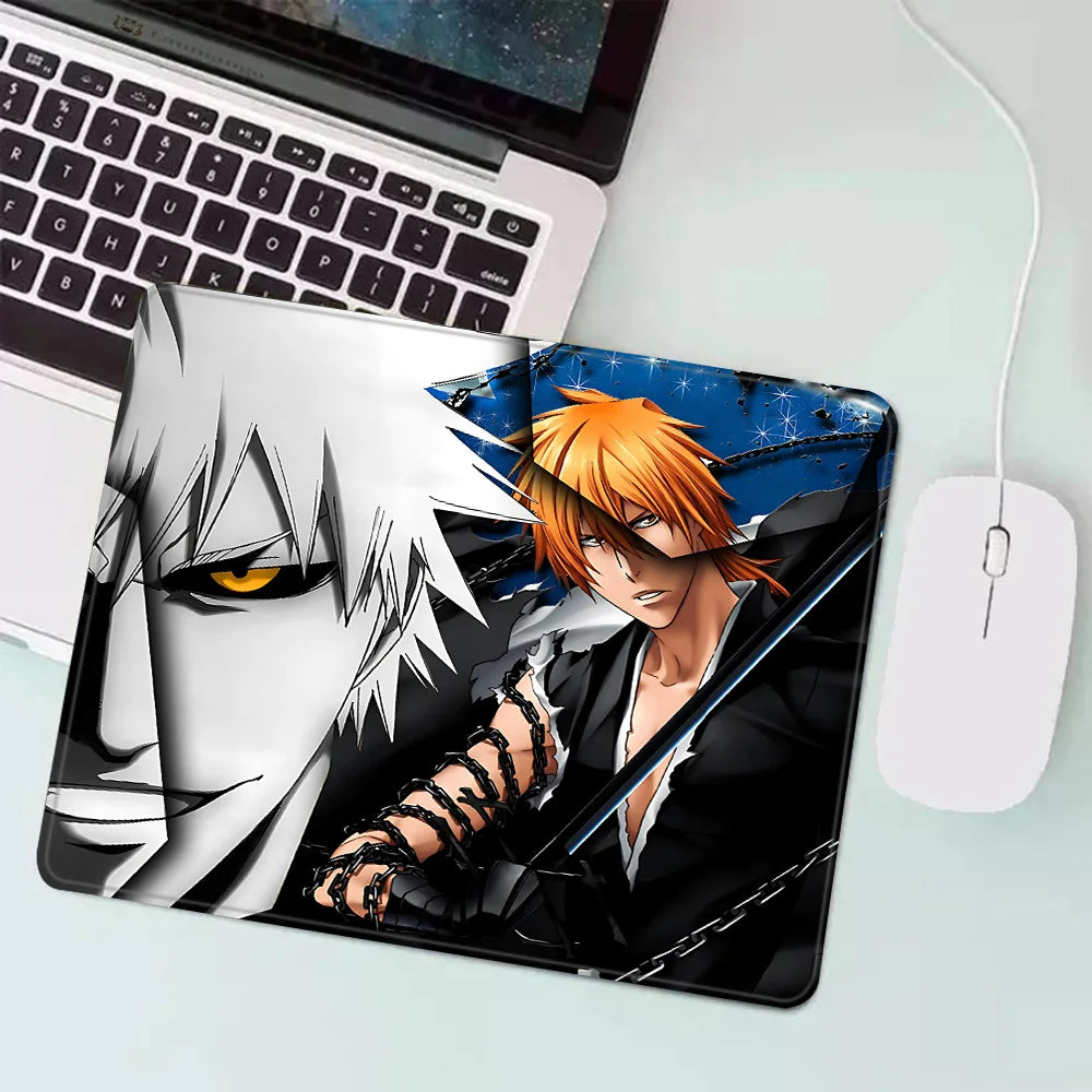 BLEACH Ichigo Anime Gaming Mouse Pad XS Small Mousepad For PC Gamer Desktop Decoration Office Mouse Mat Deskmat Rug