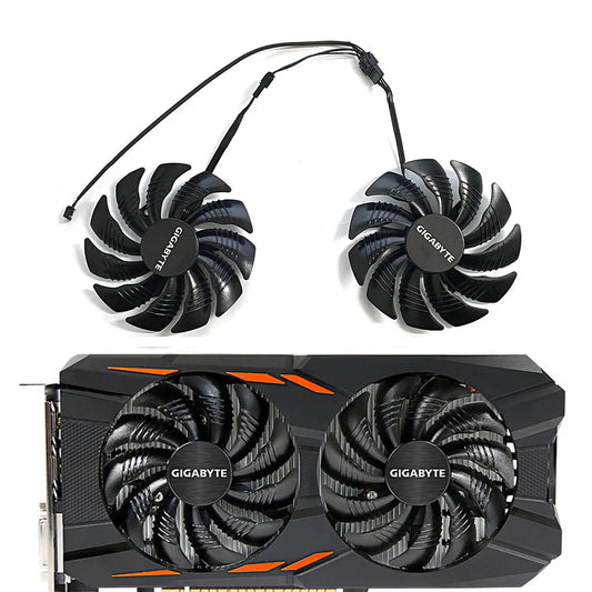 PLD09210S12HH T129215SU 88mm 4pin 0.5A RX570 580 GPU Fan For Radeon Aorus RX580/570 Gigabyte GV-RX570AORUS GV-RX580AORUS Card