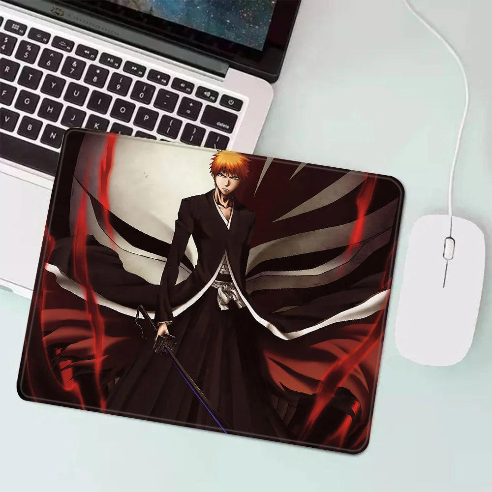 BLEACH Ichigo Anime Gaming Mouse Pad XS Small Mousepad For PC Gamer Desktop Decoration Office Mouse Mat Deskmat Rug