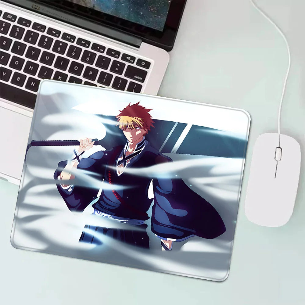 BLEACH Ichigo Anime Gaming Mouse Pad XS Small Mousepad For PC Gamer Desktop Decoration Office Mouse Mat Deskmat Rug