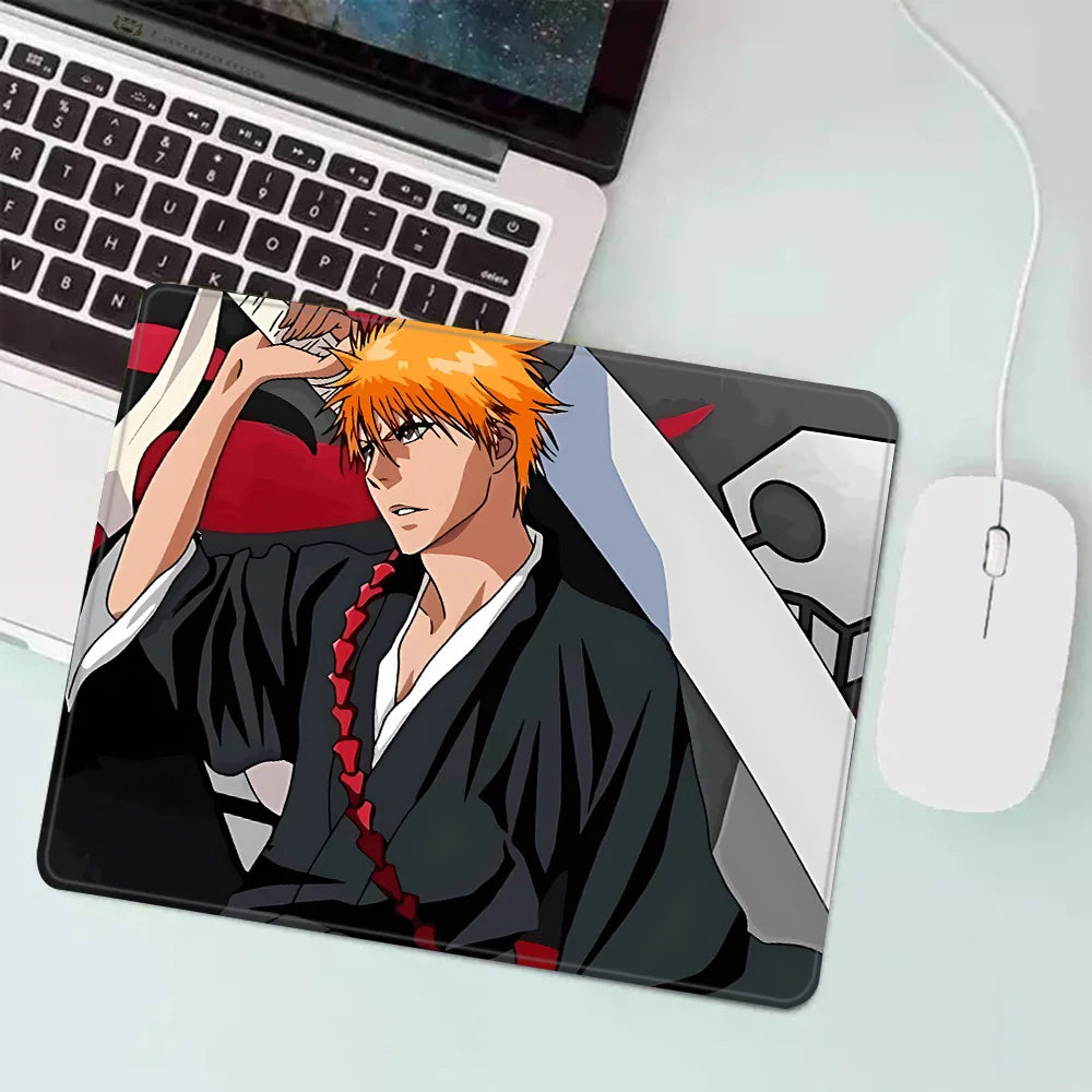 BLEACH Ichigo Anime Gaming Mouse Pad XS Small Mousepad For PC Gamer Desktop Decoration Office Mouse Mat Deskmat Rug