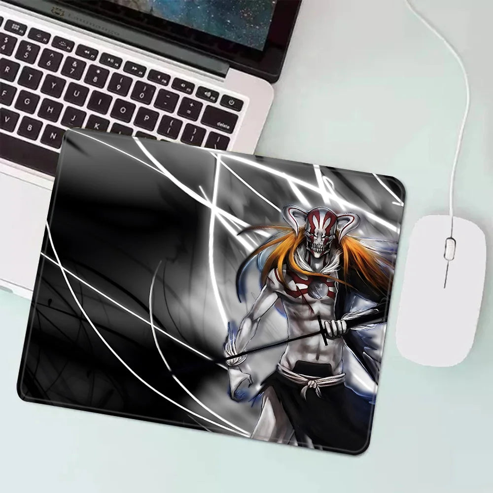 BLEACH Ichigo Anime Gaming Mouse Pad XS Small Mousepad For PC Gamer Desktop Decoration Office Mouse Mat Deskmat Rug