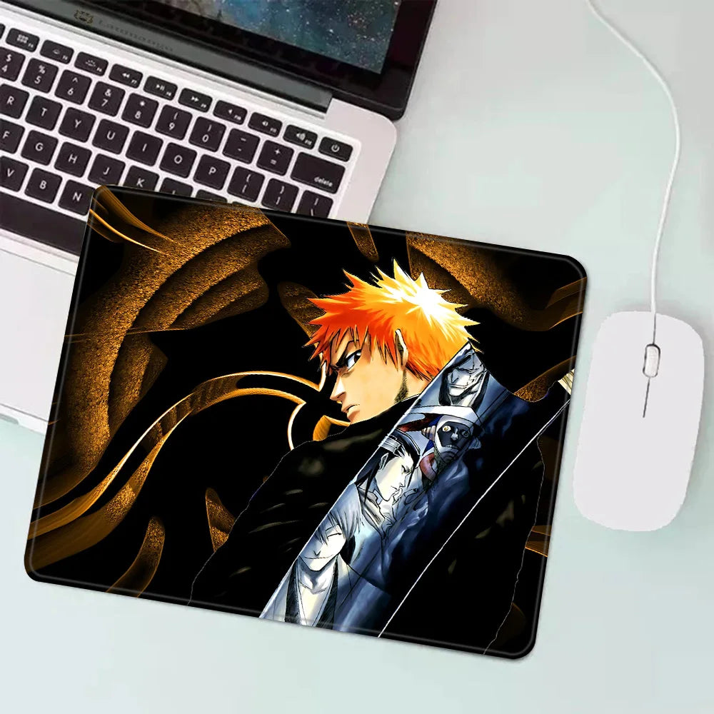 BLEACH Ichigo Anime Gaming Mouse Pad XS Small Mousepad For PC Gamer Desktop Decoration Office Mouse Mat Deskmat Rug